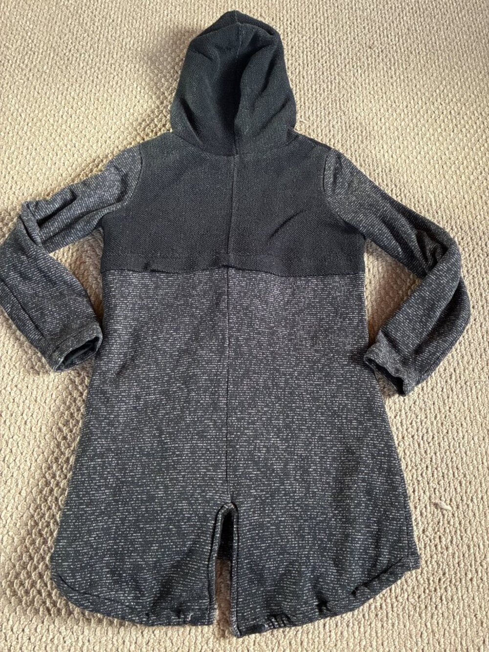 Ripcurl Penny Longline Jacket Women Size M Black Hooded Lined Longsleeve - Picture 7 of 7